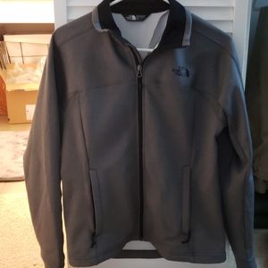 Northface slim zip up lightweight jacket.